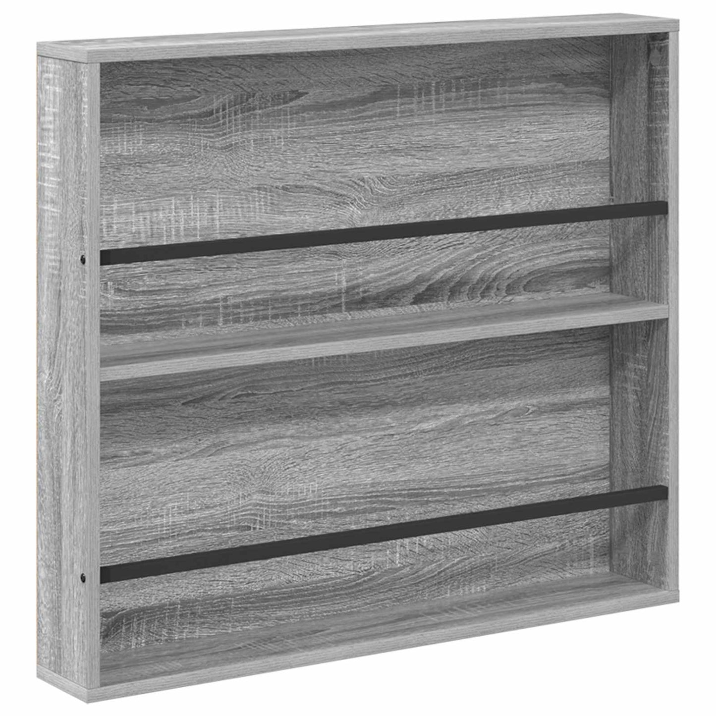 Magazin állvány 2 db Szürke Sonoma 80 x 12 x 70 cm Szerelt Fa