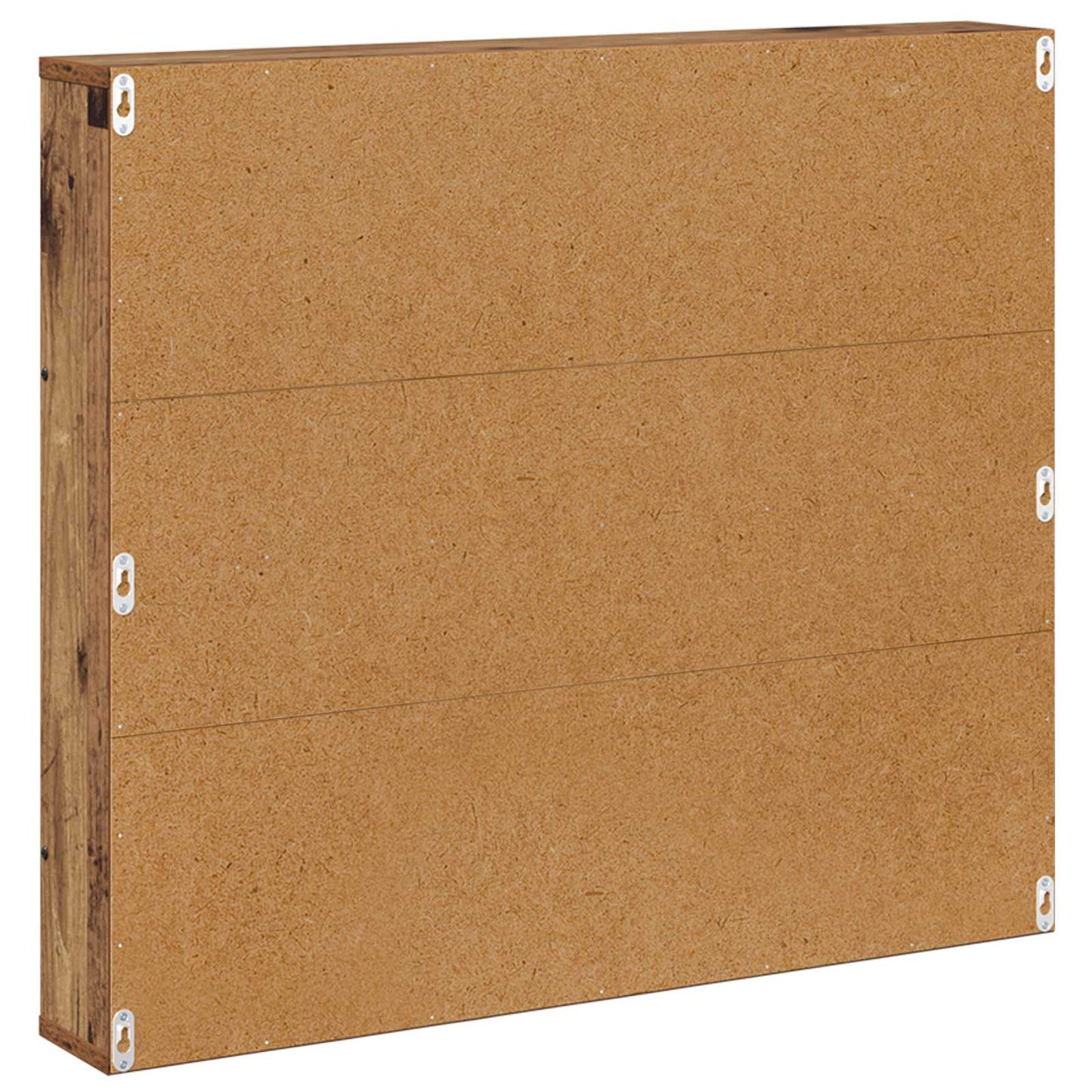 Magazin állvány 2 db Öreg fa 80 x 12 x 70 cm Szerelt Fa
