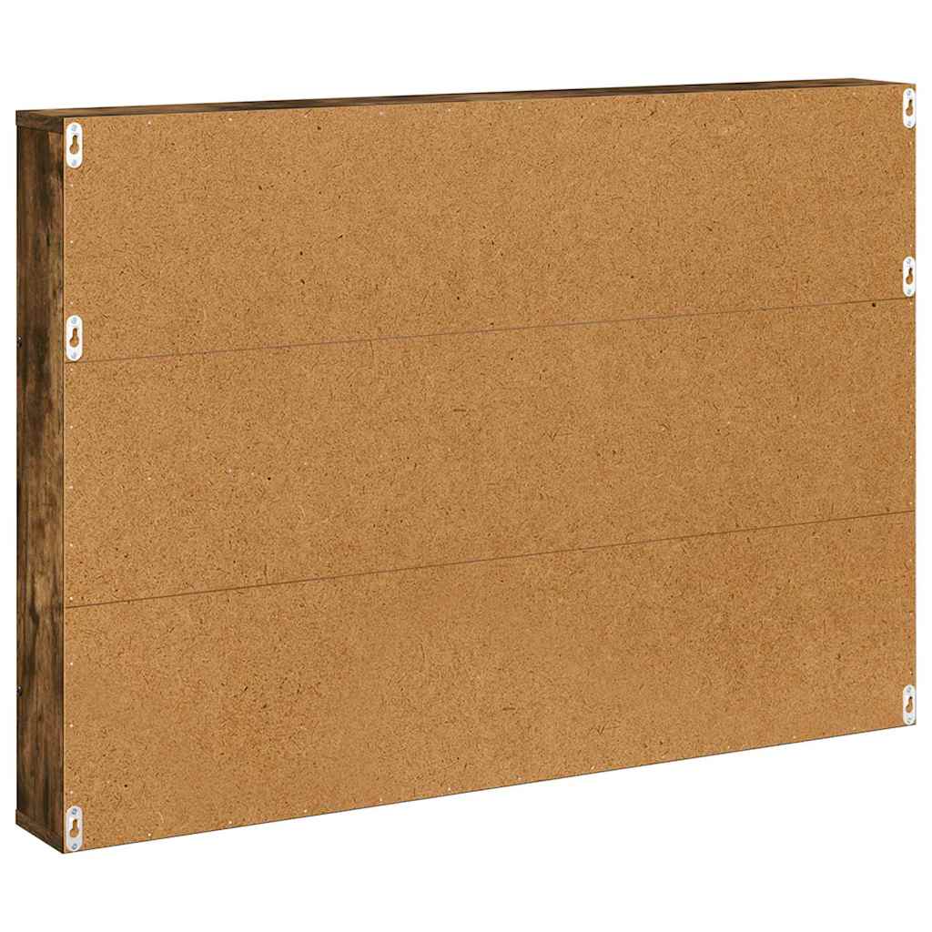 Magazin állvány Füstölt tölgy 100 x 12 x 70 cm Szerelt Fa