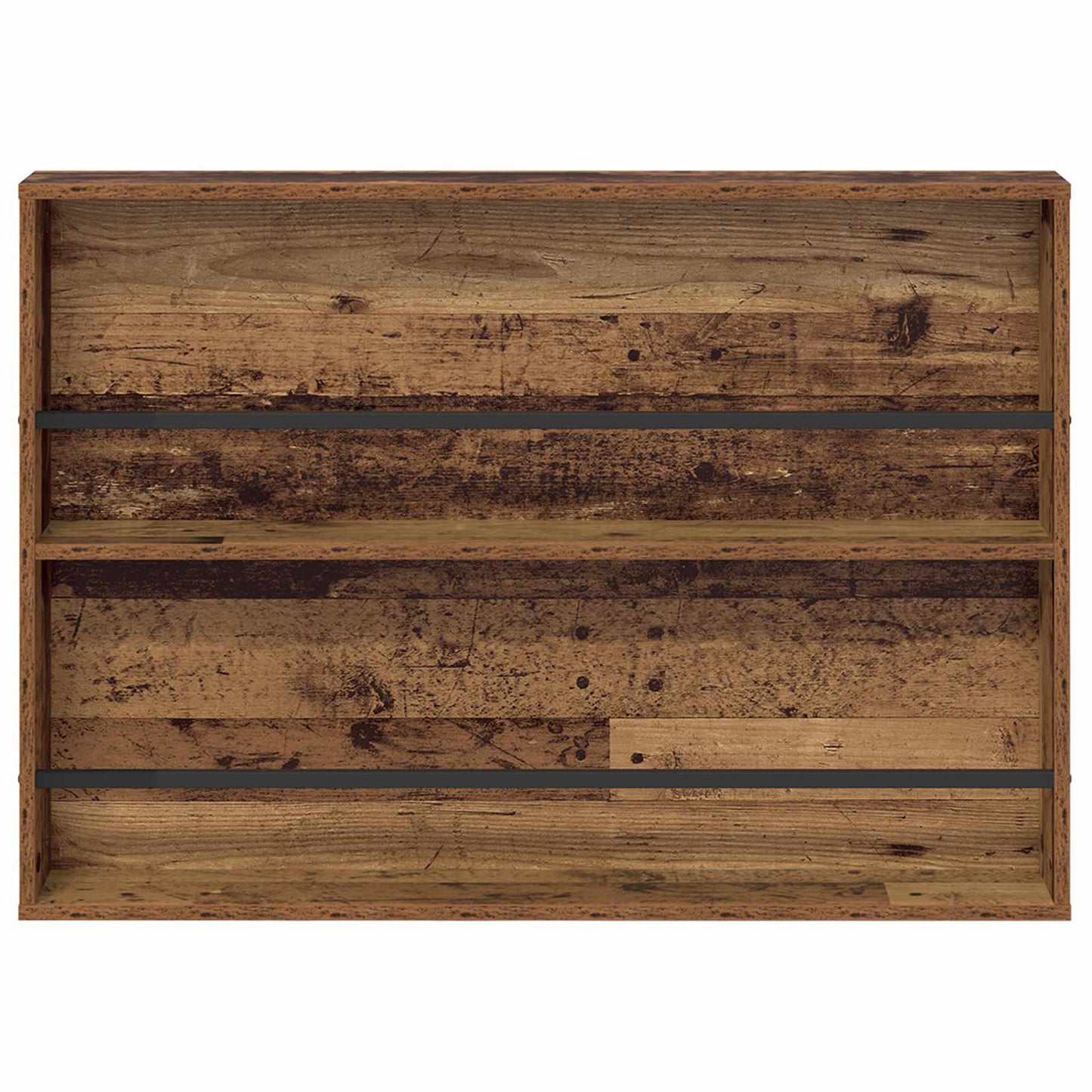 Magazin állvány polcokkal Öreg fa 100 x 12 x 70 cm Faanyag