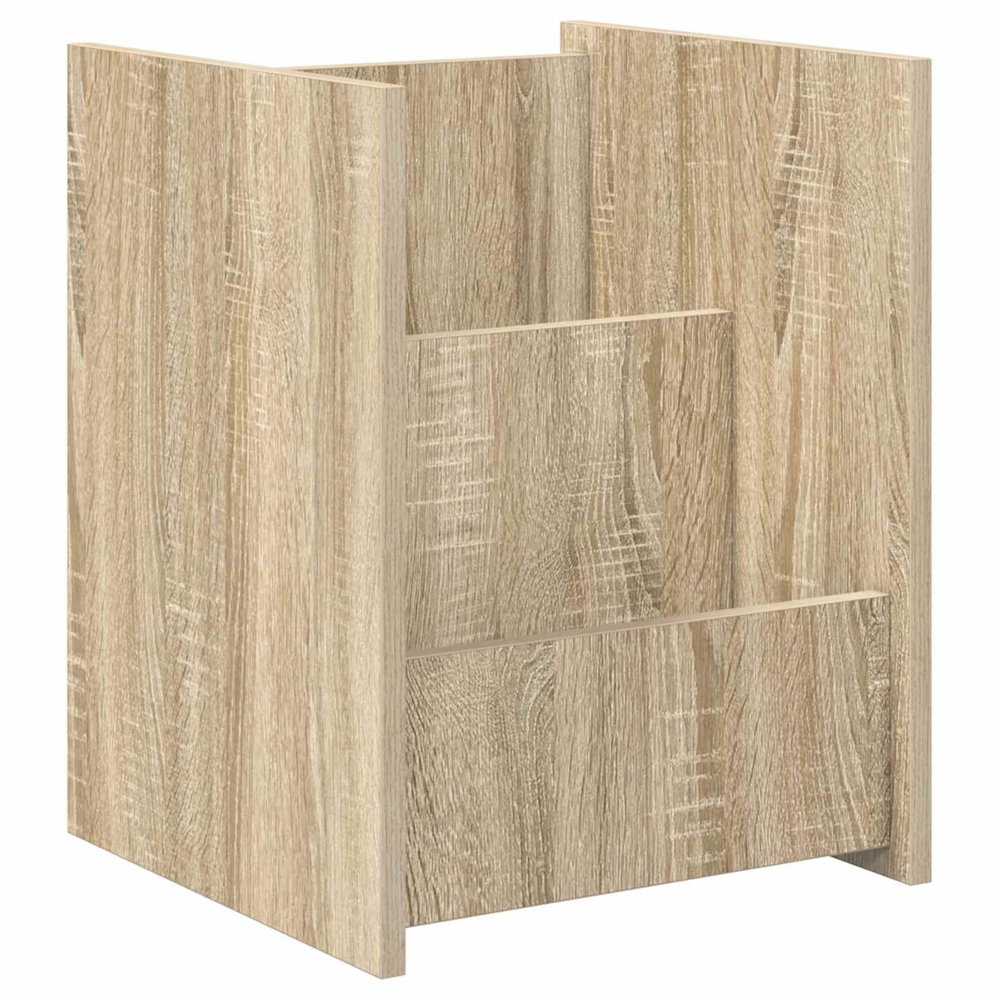 Magazin állvány Sonoma tölgy 35 x 35 x 45 cm Szerelt Fa