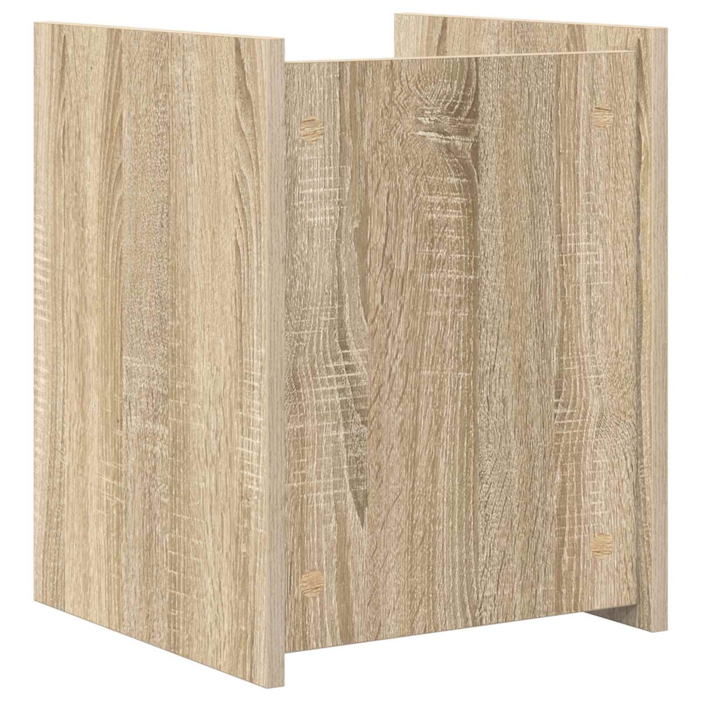 Magazin állvány Sonoma tölgy 35 x 35 x 45 cm Szerelt Fa