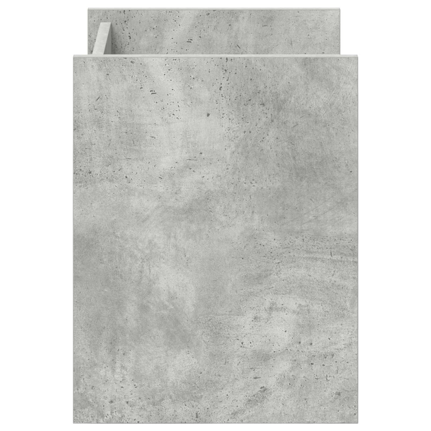 Magazin állvány Beton Szürke 35 x 35 x 45 cm Szerelt Fa