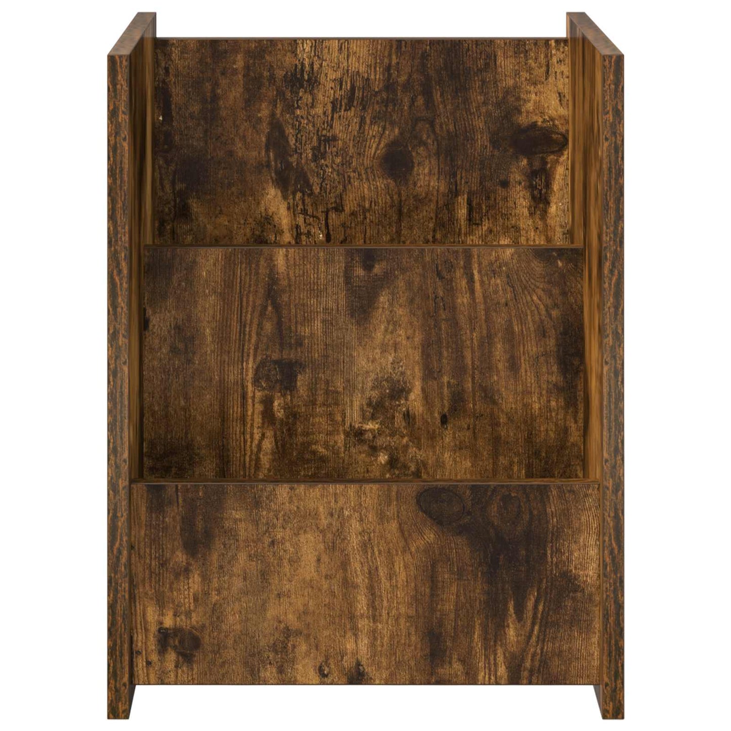 Magazin állvány Füstölt tölgy 35 x 35 x 45 cm Szerelt Fa