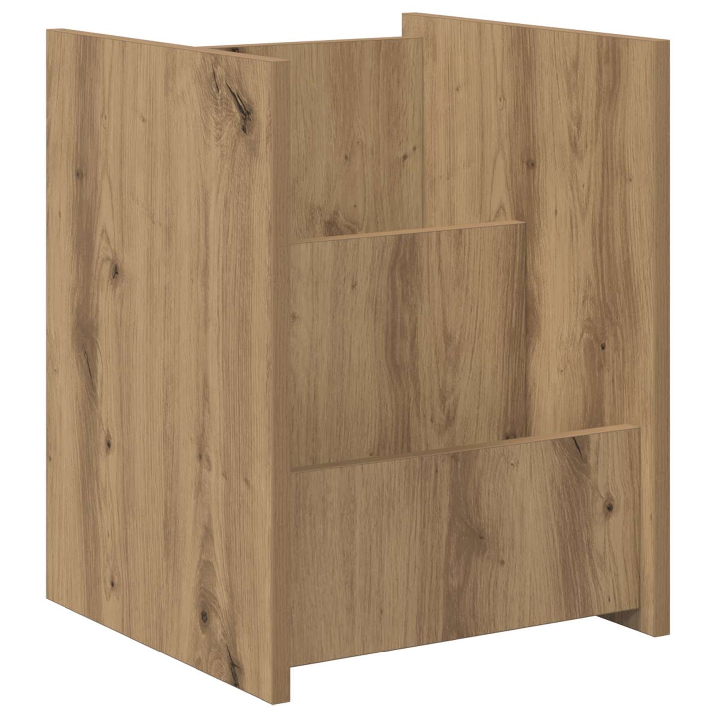 Magazin állvány Artisan tölgy 35 x 35 x 45 cm Szerelt Fa