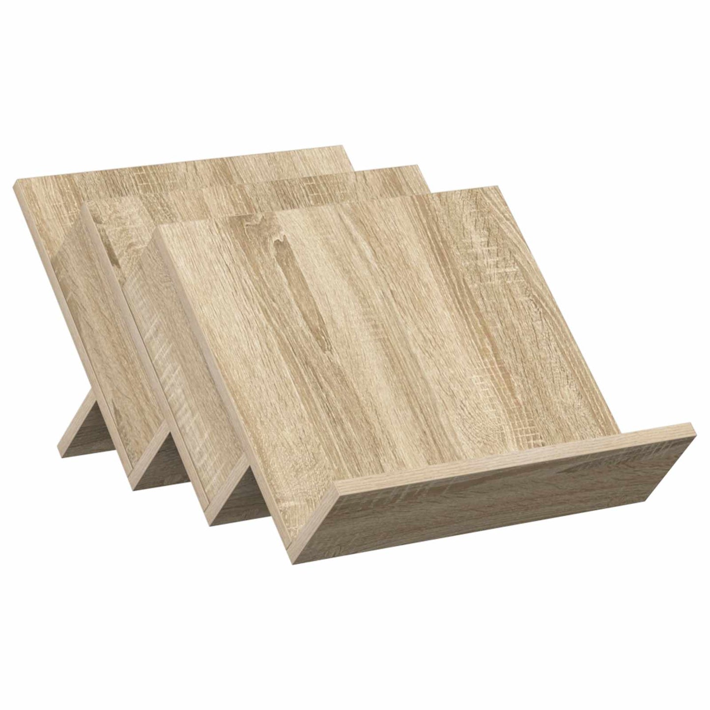 Magazin állvány Sonoma tölgy 53 x 40 x 28,5 cm Szerelt Fa