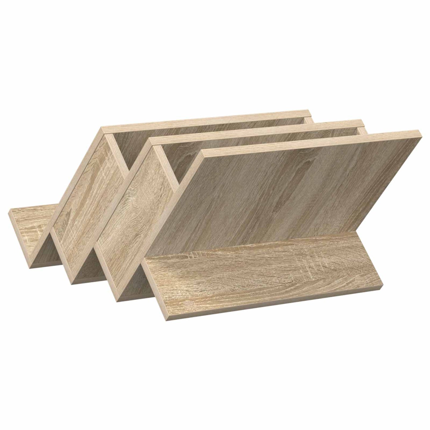 Magazin állvány Sonoma tölgy 53 x 40 x 28,5 cm Szerelt Fa