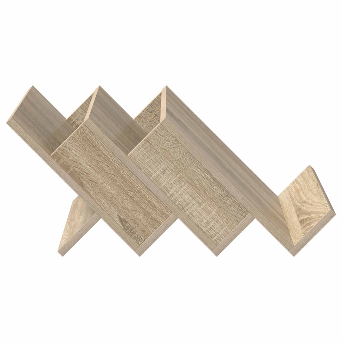 Magazin állvány Sonoma tölgy 53 x 40 x 28,5 cm Szerelt Fa