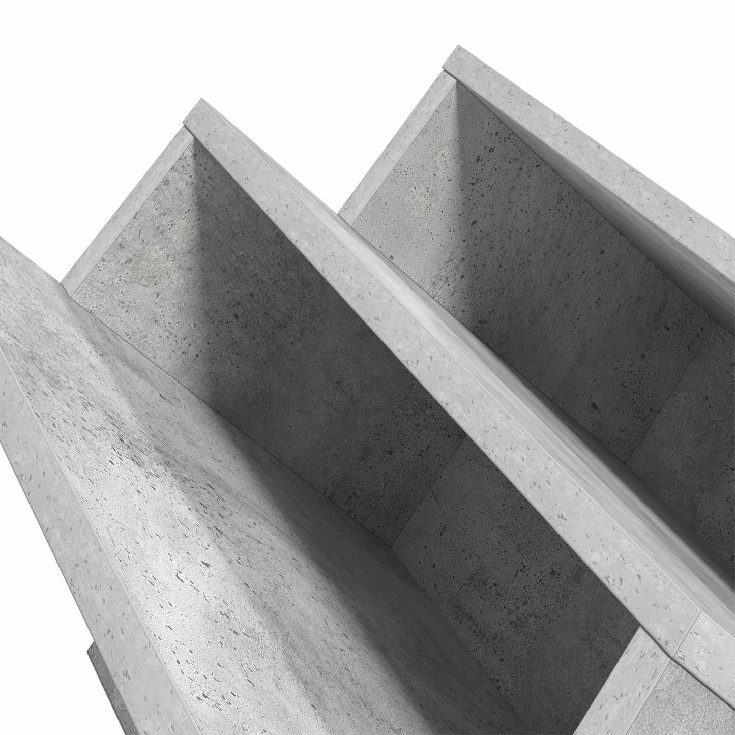 Magazin állvány Beton Szürke 53 x 40 x 28,5 cm Szerelt Fa