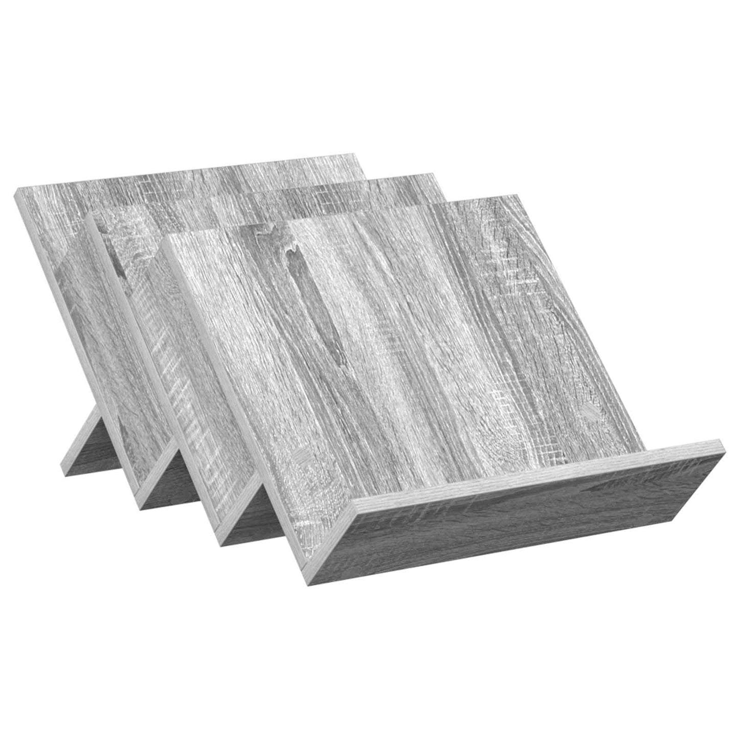 Magazin állvány Szürke Sonoma 53 x 40 x 28,5 cm Szerelt Fa