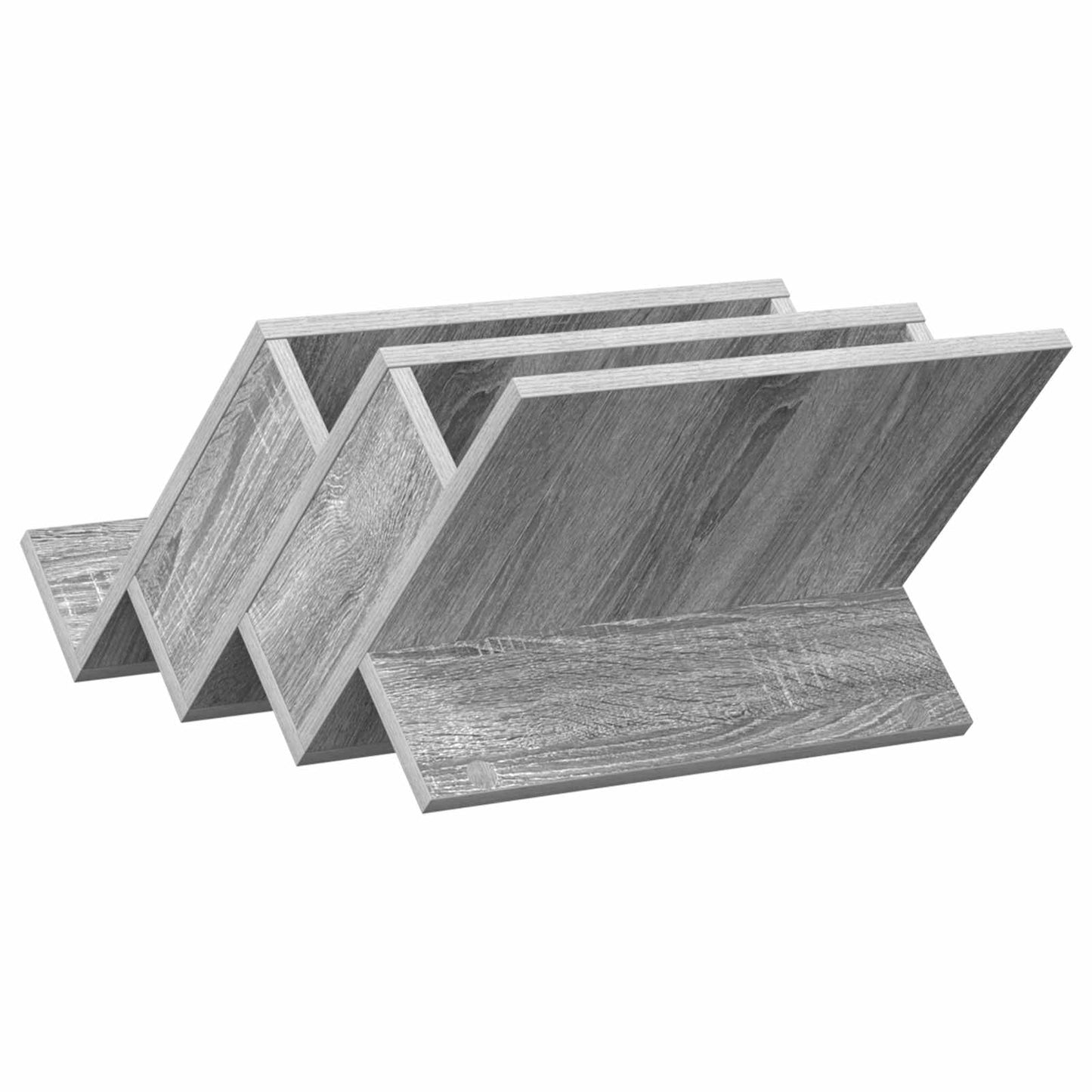 Magazin állvány Szürke Sonoma 53 x 40 x 28,5 cm Szerelt Fa