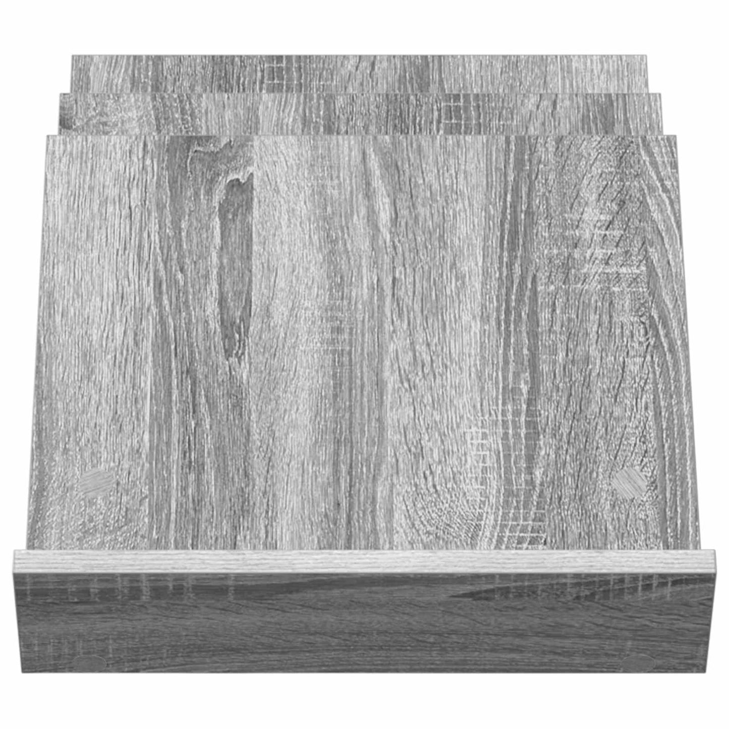 Magazin állvány Szürke Sonoma 53 x 40 x 28,5 cm Szerelt Fa