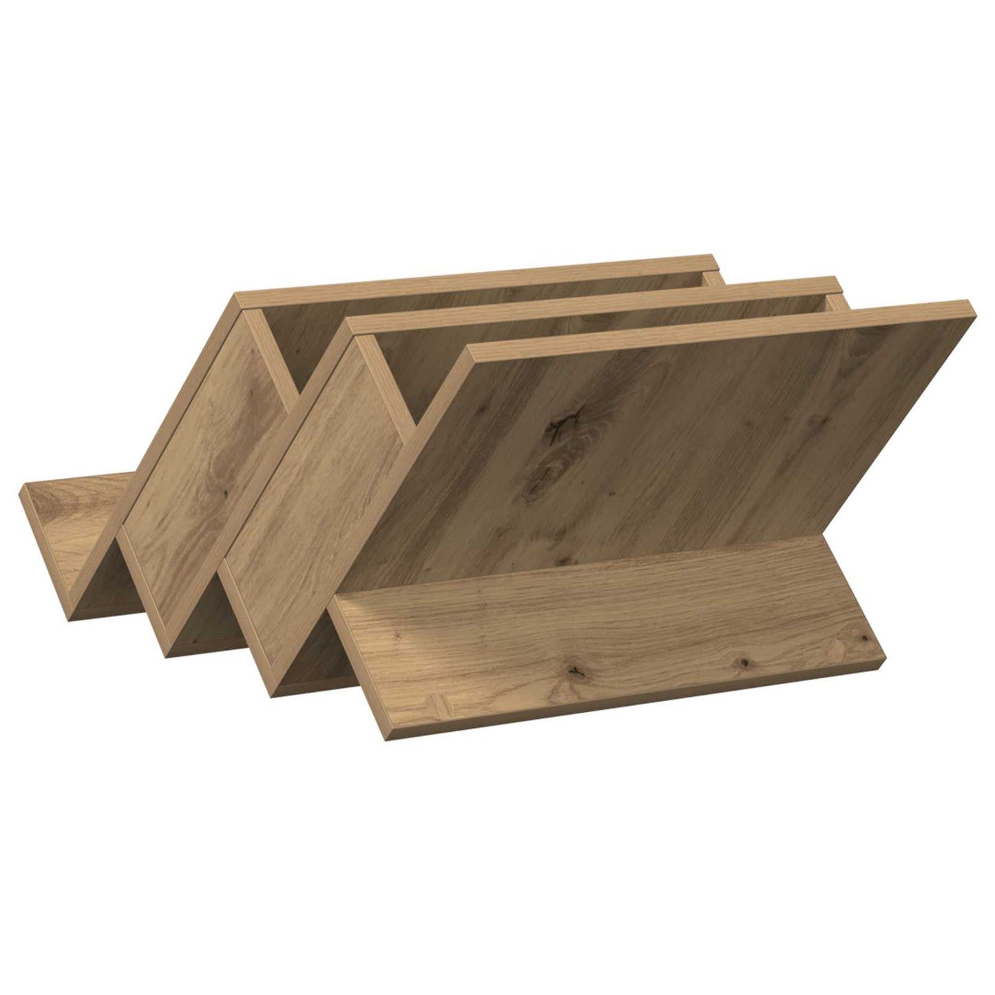 Magazin állvány Artisan tölgy 53 x 40 x 28,5 cm Szerelt Fa