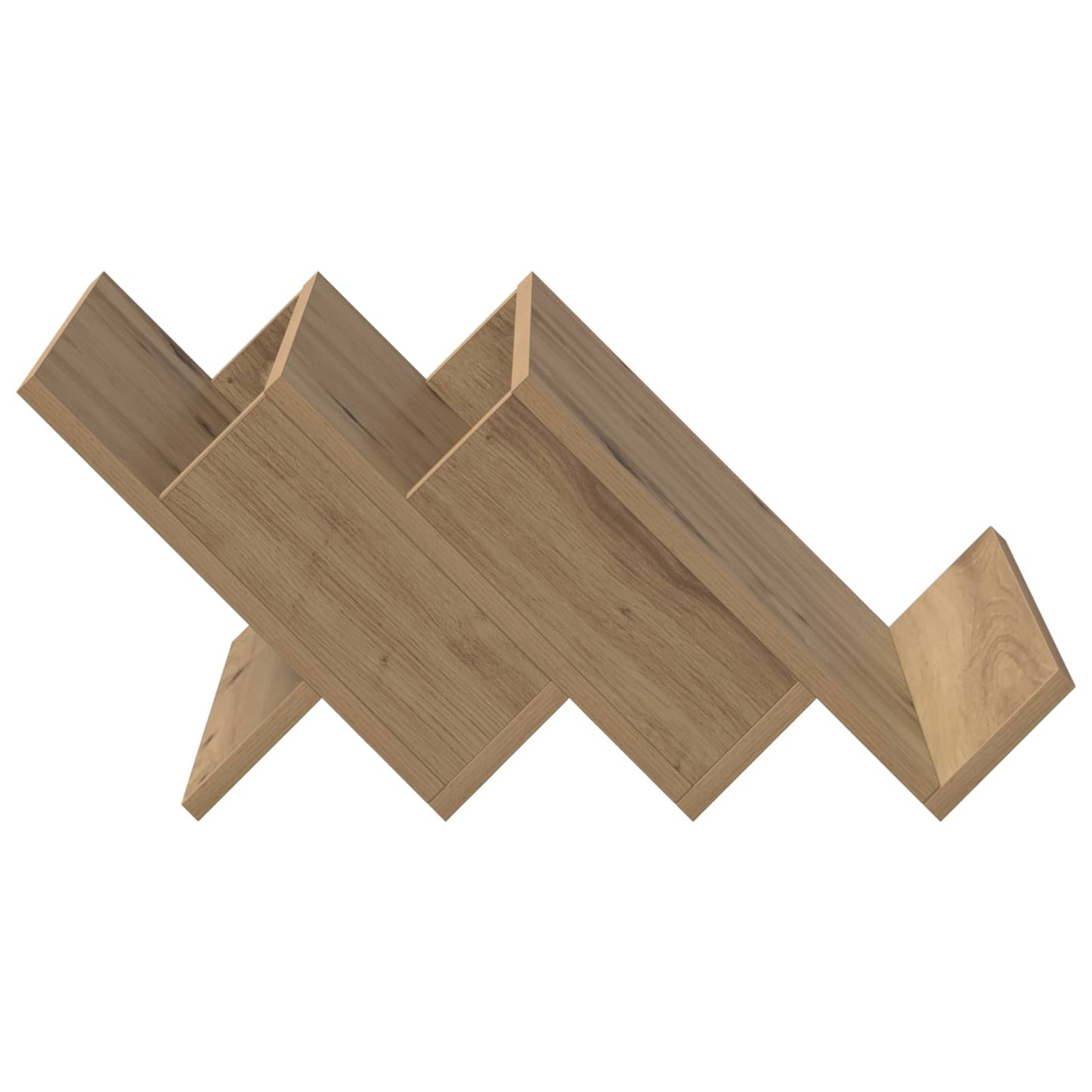 Magazin állvány Artisan tölgy 53 x 40 x 28,5 cm Szerelt Fa