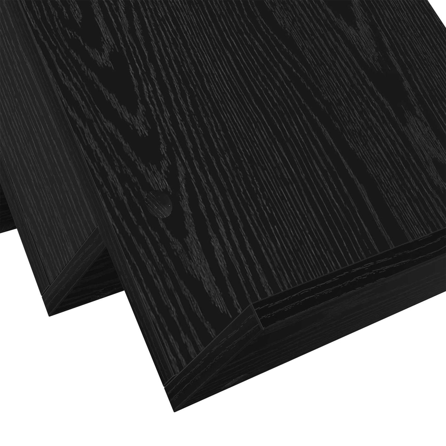 Magazin állvány Fekete tölgy 65 x 53 x 28,5 cm Szerelt Fa