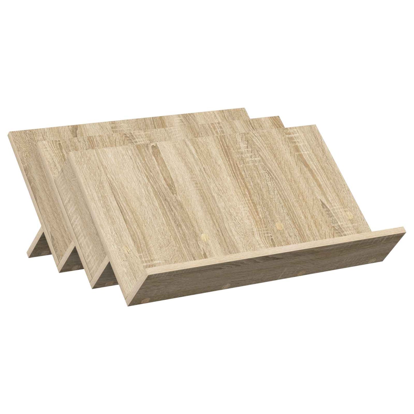 Magazin állvány Sonoma tölgy 65 x 53 x 28,5 cm Szerelt Fa