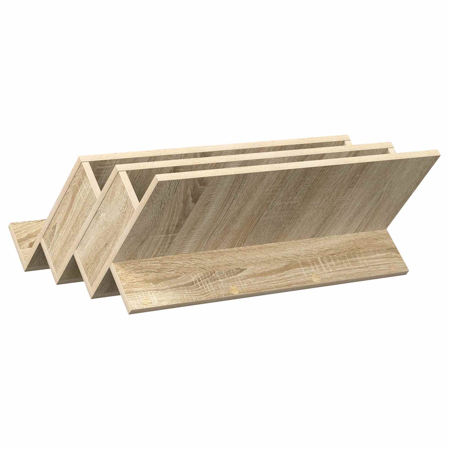 Magazin állvány Sonoma tölgy 65 x 53 x 28,5 cm Szerelt Fa