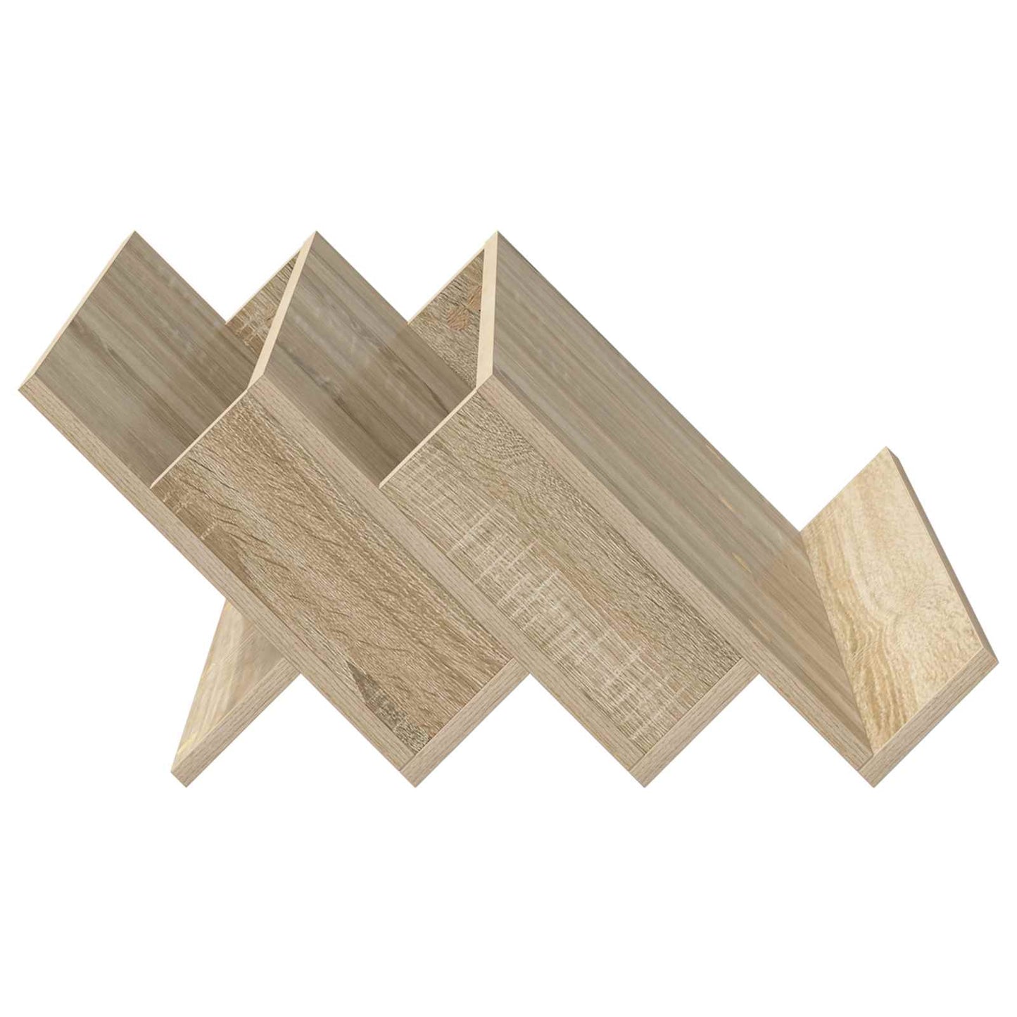 Magazin állvány Sonoma tölgy 65 x 53 x 28,5 cm Szerelt Fa