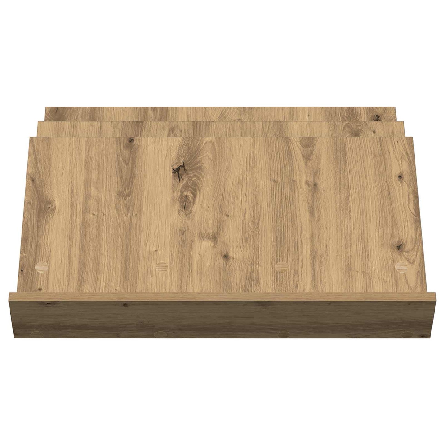 Magazin állvány Artisan tölgy 65 x 53 x 28,5 cm Szerelt Fa