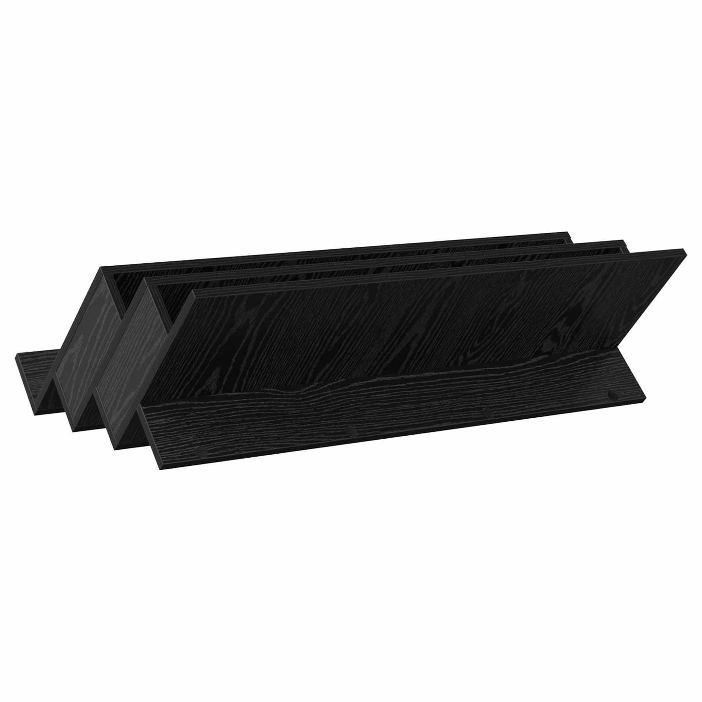 Magazin állvány Fekete tölgy 90 x 53 x 28,5 cm Faanyag