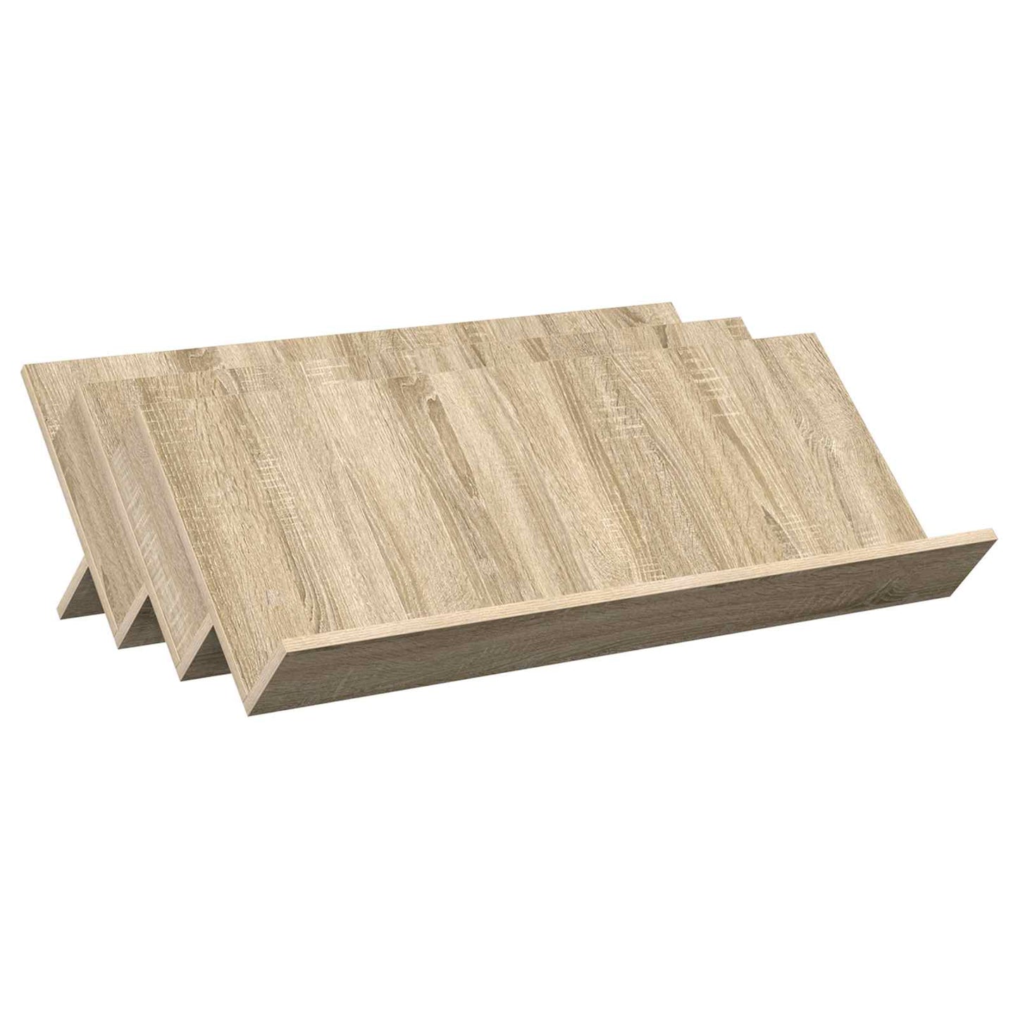 Magazin állvány Sonoma tölgy 90 x 53 x 28,5 cm Szerelt Fa