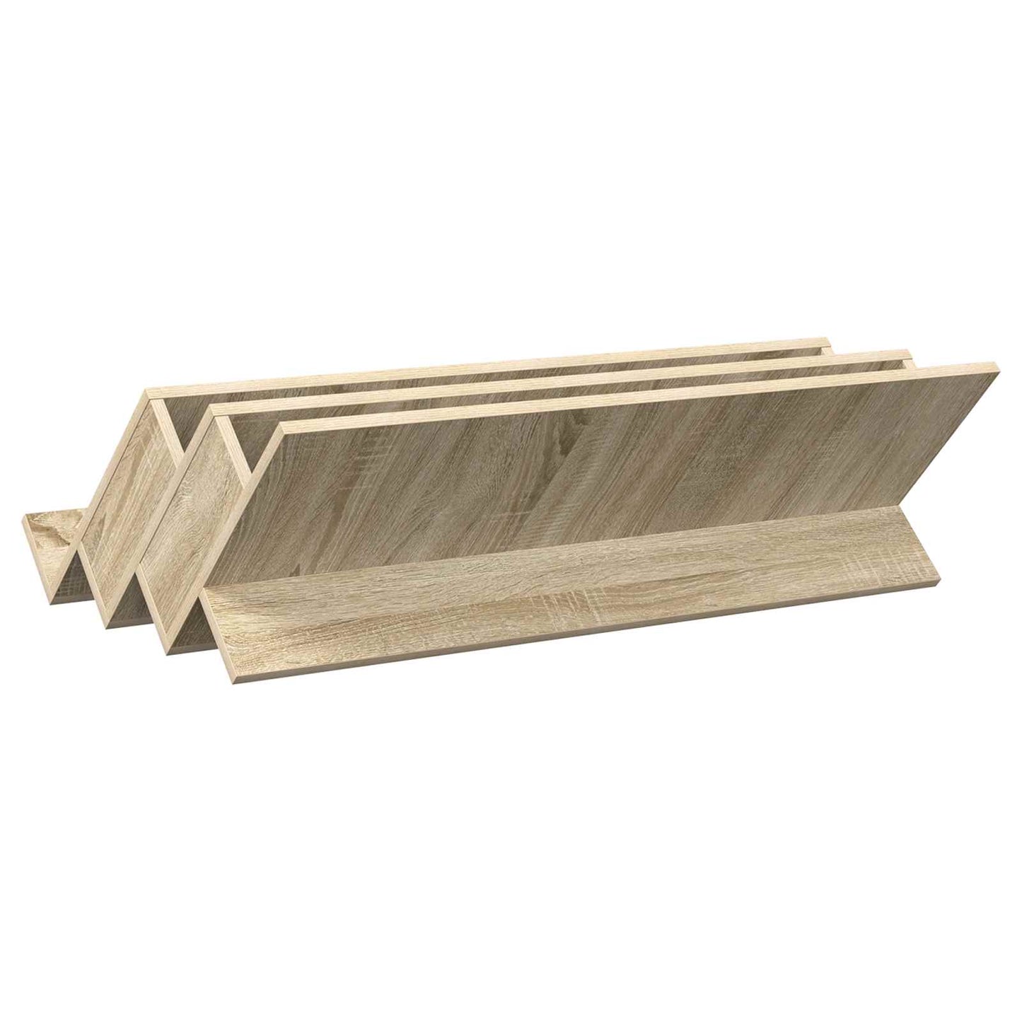 Magazin állvány Sonoma tölgy 90 x 53 x 28,5 cm Szerelt Fa