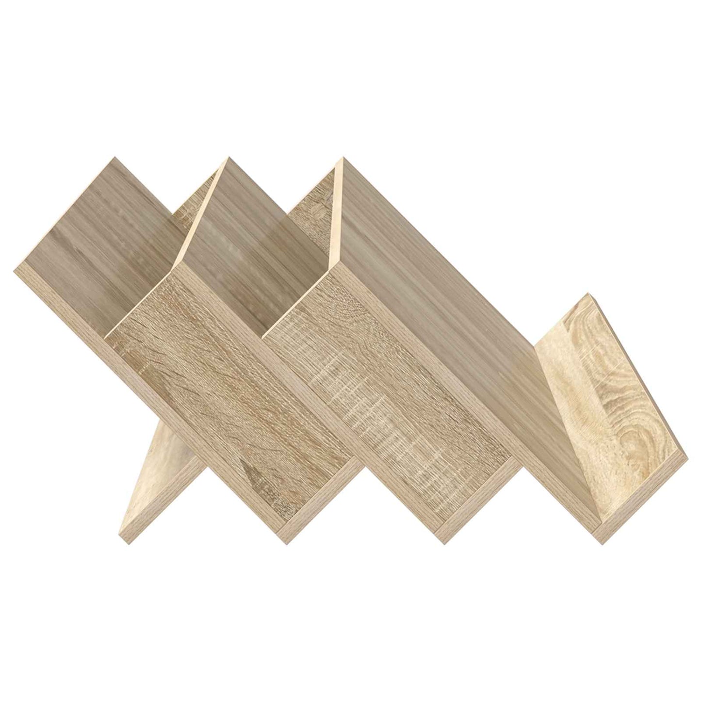 Magazin állvány Sonoma tölgy 90 x 53 x 28,5 cm Szerelt Fa