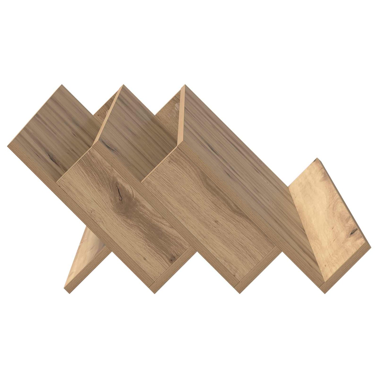 Magazin állvány Artisan tölgy 90 x 53 x 28,5 cm Szerelt Fa
