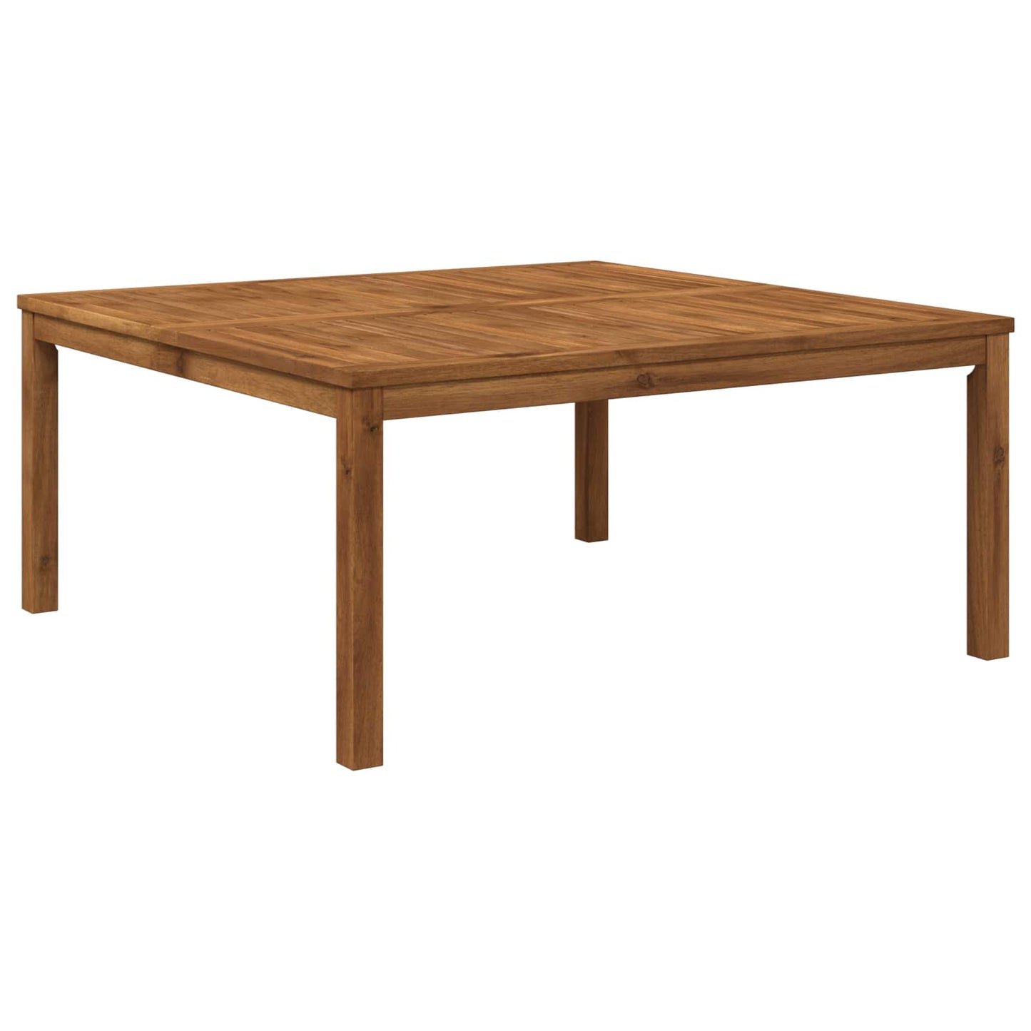 Dohányzóasztal Természetes 100 x 100,5 x 45 cm Tömör Akácfa