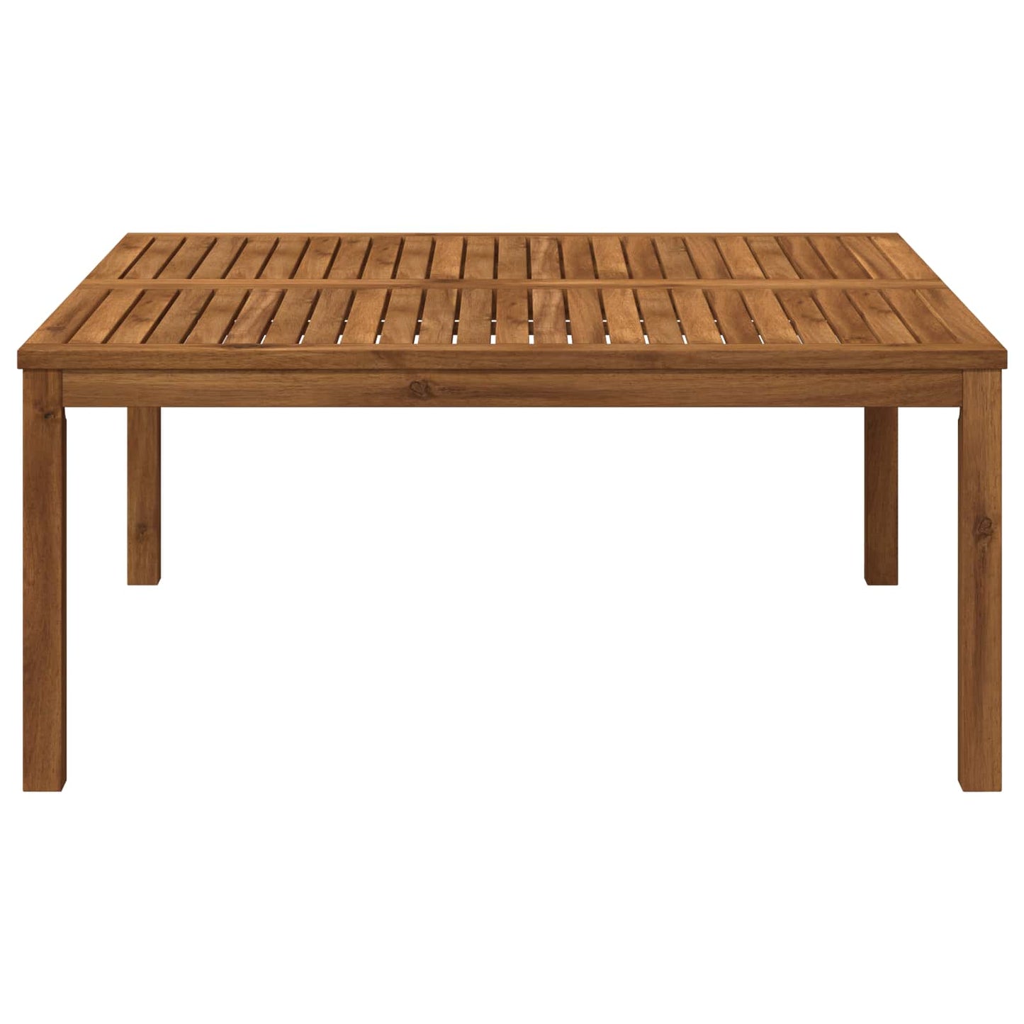 Dohányzóasztal Természetes 100 x 100,5 x 45 cm Tömör Akácfa