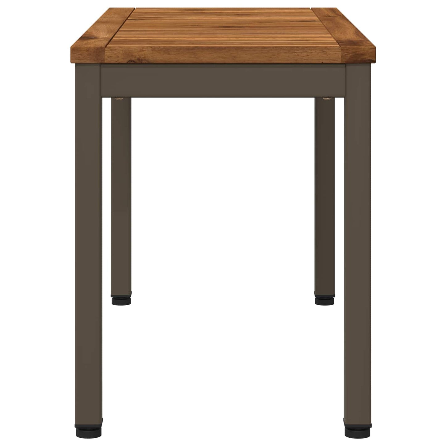 Kerti pad 80,5 x 35 x 45 cm Tömör Akácfa Természetes és Kávé