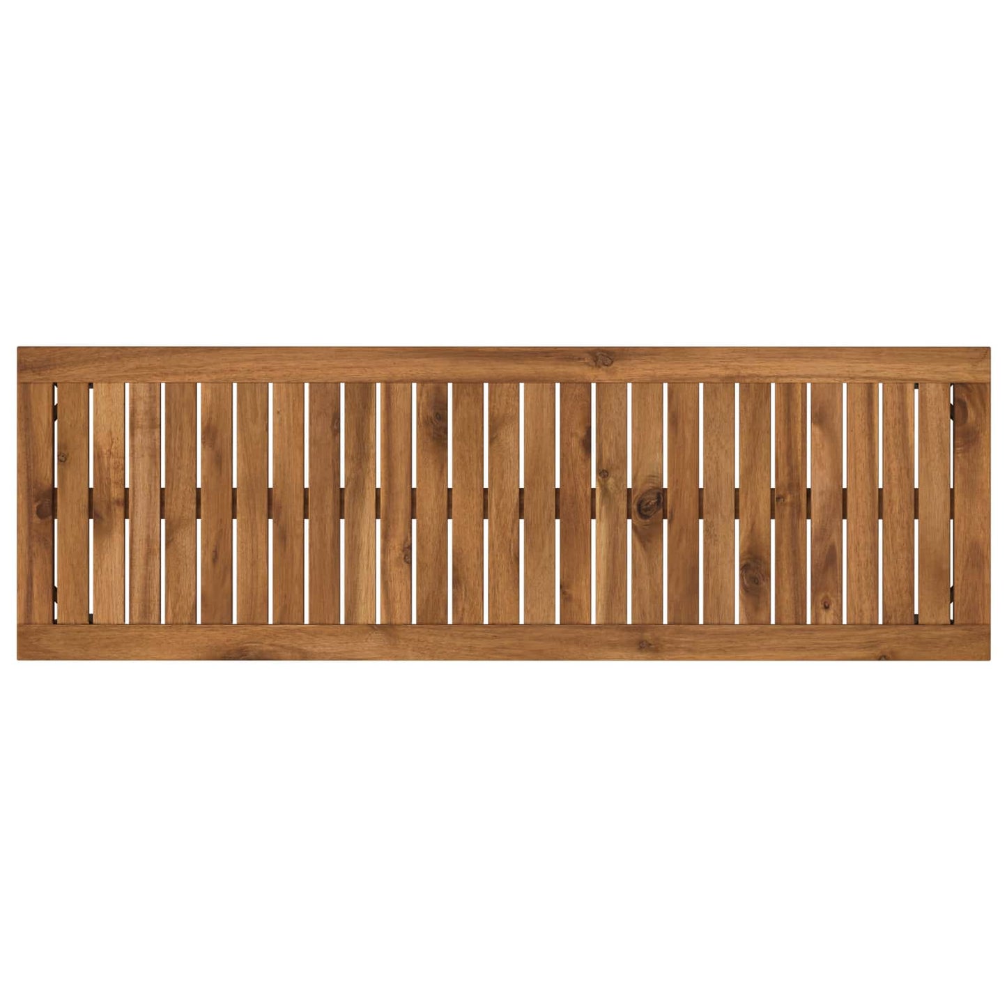 Kerti pad 108,5 x 35 x 45 cm Tömör Akácfa Természetes és Fekete