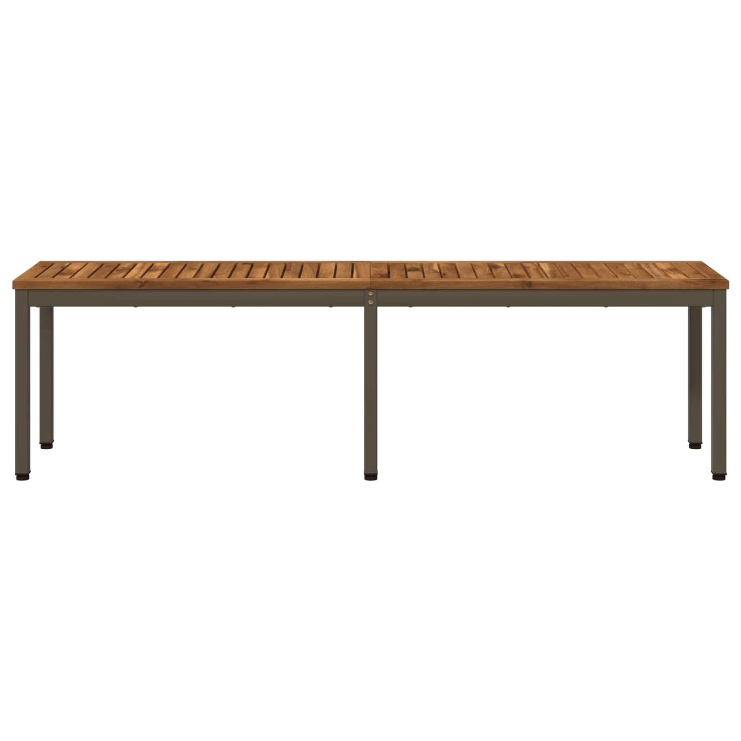 Kerti pad 161 x 35 x 45 cm Tömör Akácfa Természetes és Kávé