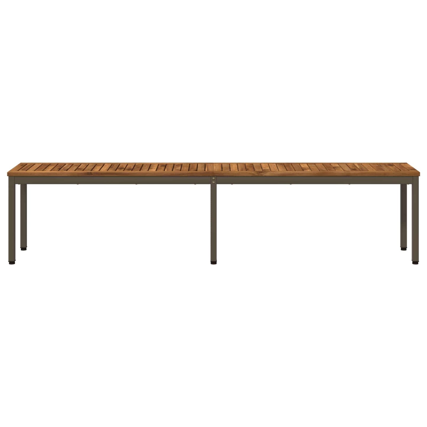 Kerti pad 201 x 35 x 45 cm Tömör Akácfa Természetes és Kávé
