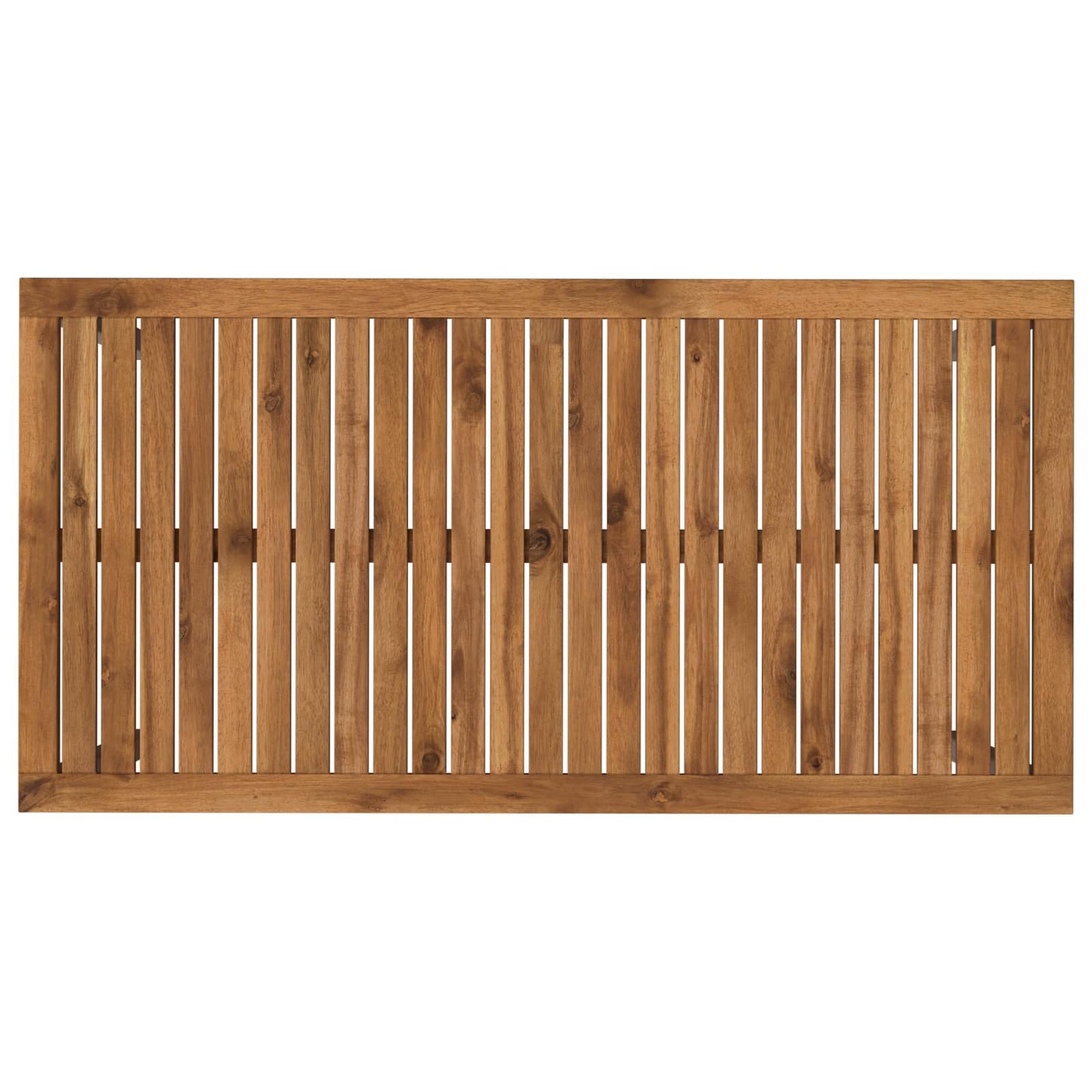 Kerti étkezőasztal Természetes és Fehér 108,5 x 55 x 75 cm