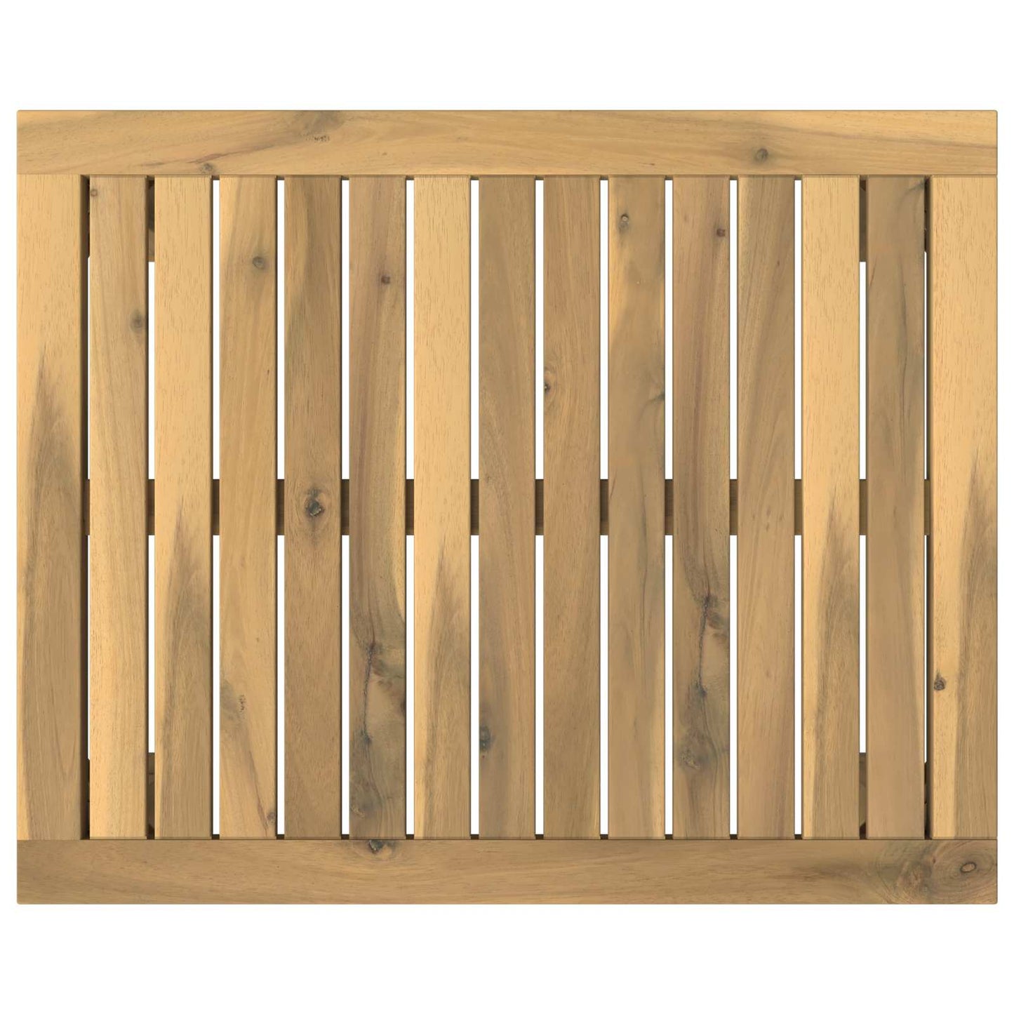 Dohányzóasztal Fehér 50 x 60,5 x 36 cm Tömör Akácfa