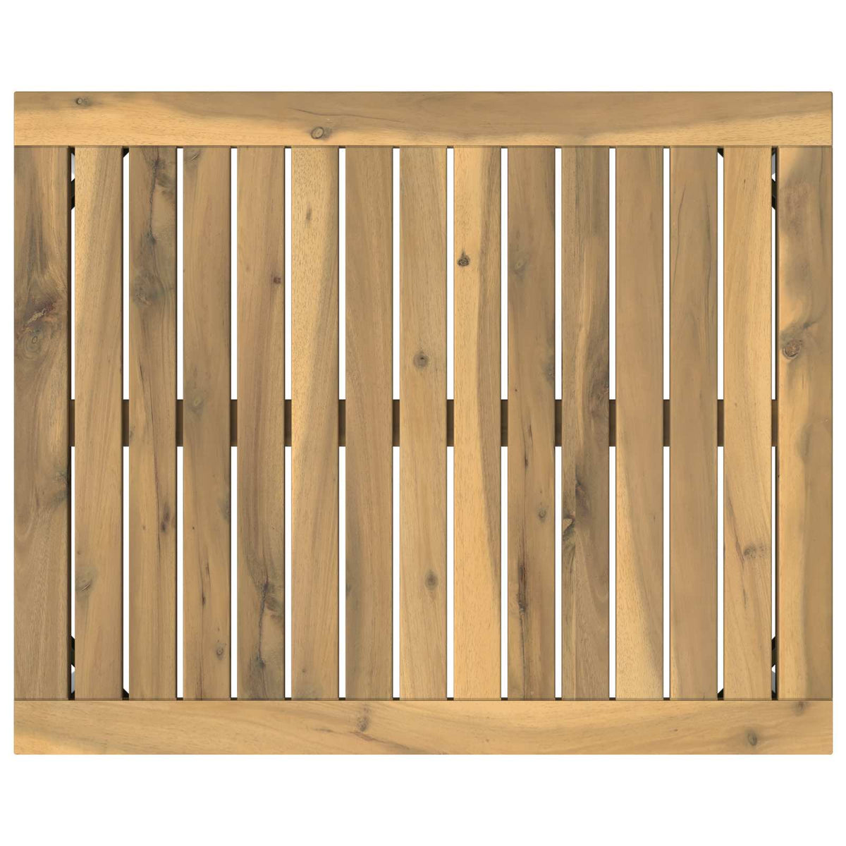Dohányzóasztal Fehér 49 x 60,5 x 36 cm Tömör Akácfa