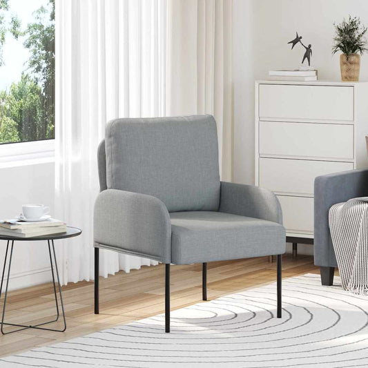 Kanapék párnával 55cm Világosszürke Furnér