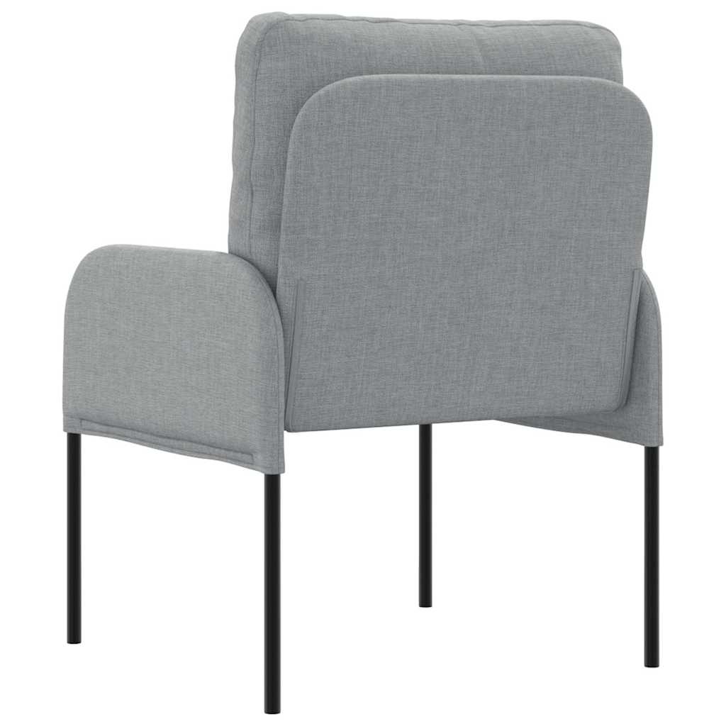 Kanapék párnával 55cm Világosszürke Furnér