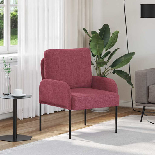 Kanapék párnával 55cm Bordó Furnér