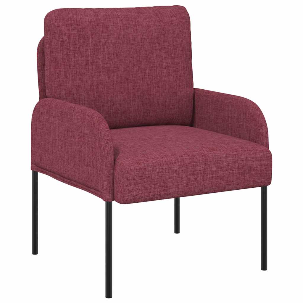 Kanapék párnával 55cm Bordó Furnér