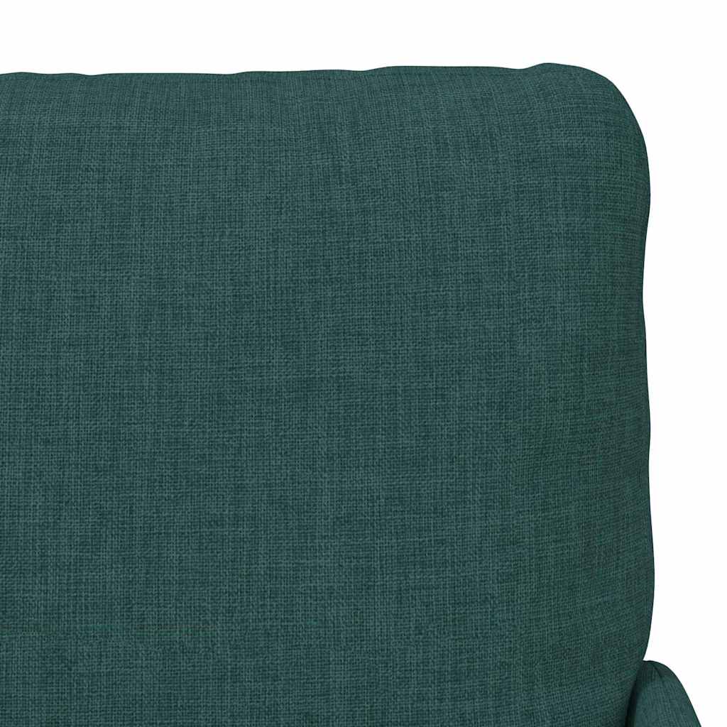 Kanapék párnával 55cm Sötétzöld Furnér