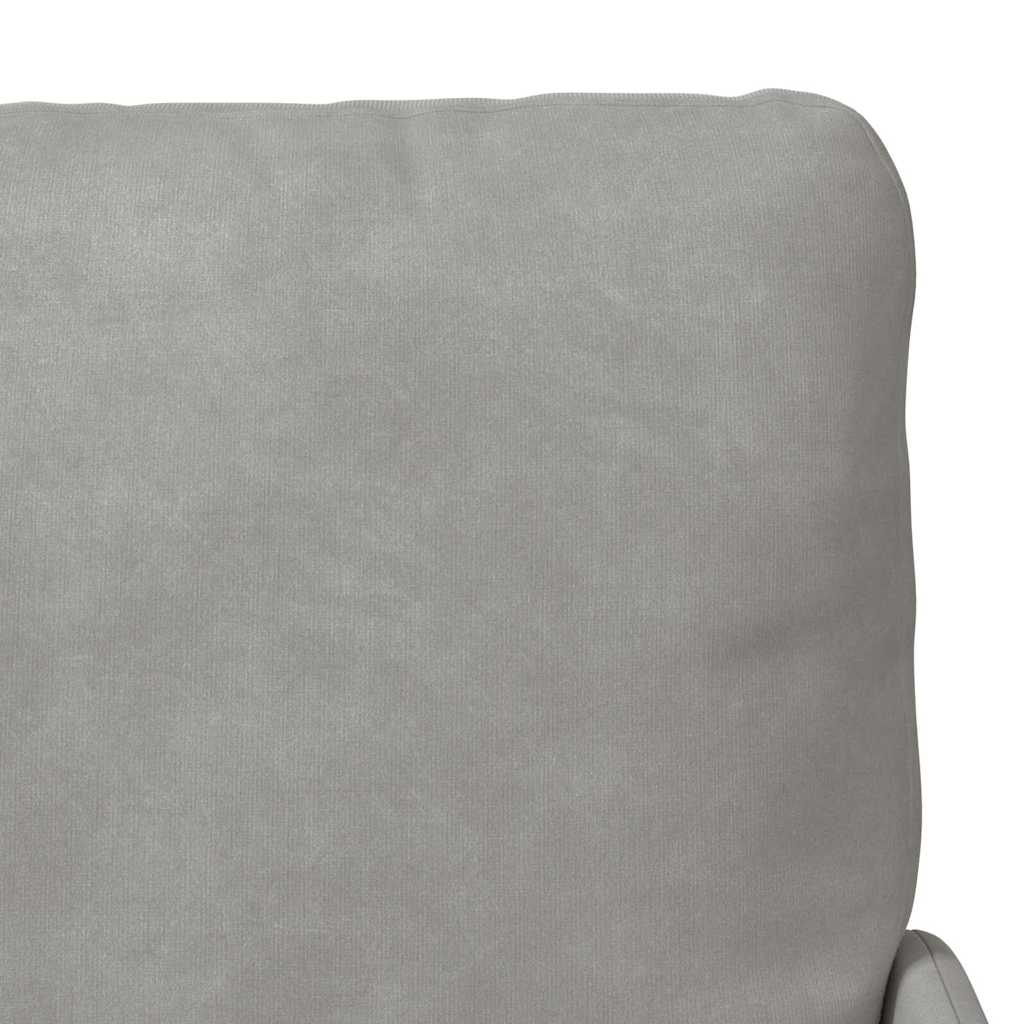 Kanapék párnával 55cm Világosszürke Furnér