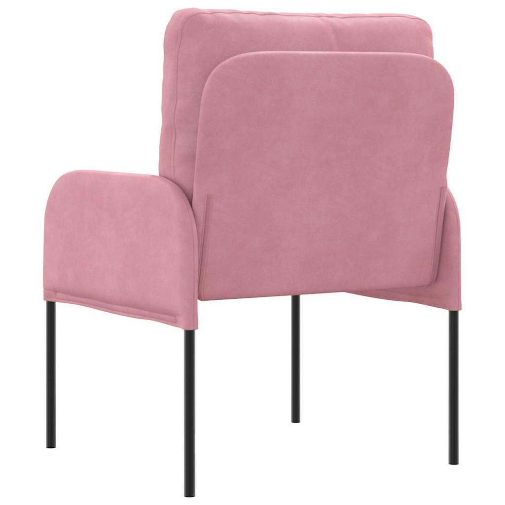 Kanapék párnával 55cm Rózsaszín Furnér