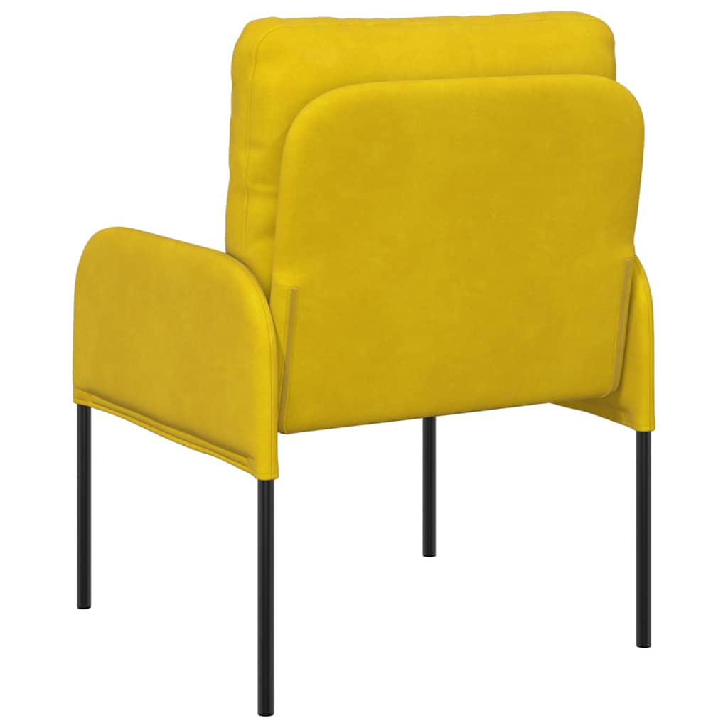 Kanapék párnával 55cm Sárga Furnér