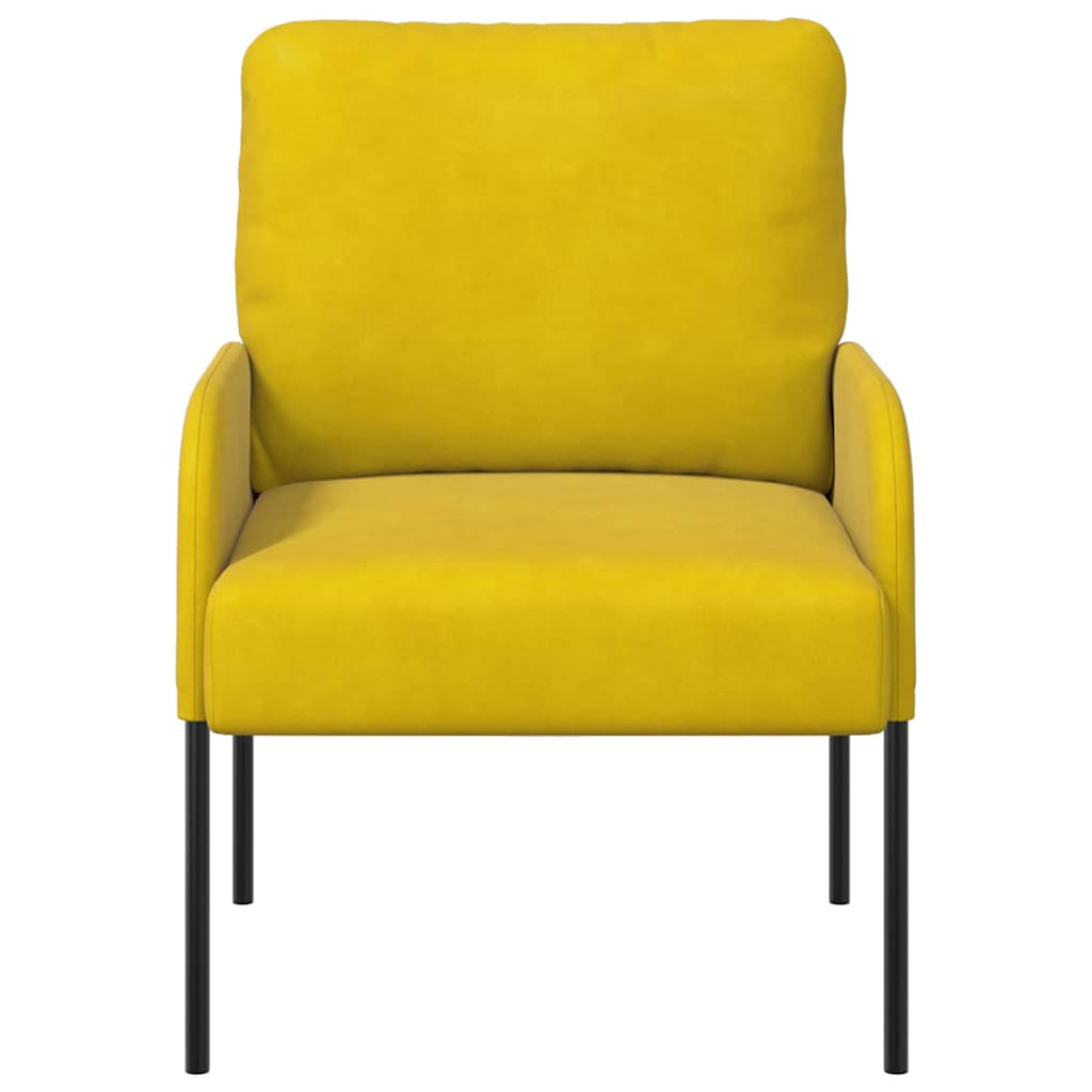 Kanapék párnával 55cm Sárga Furnér