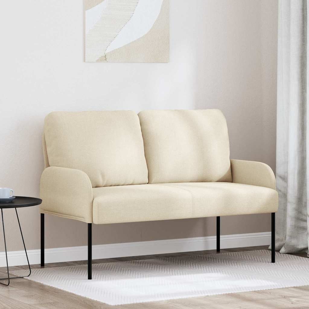 Kanapék párnával 110cm Krém Furnér
