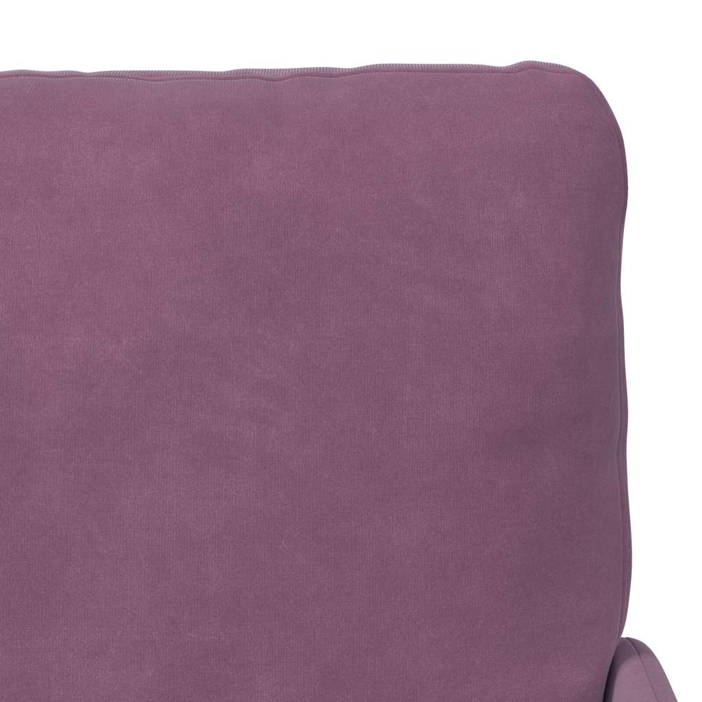 Kanapék párnával 110cm Lila Furnér