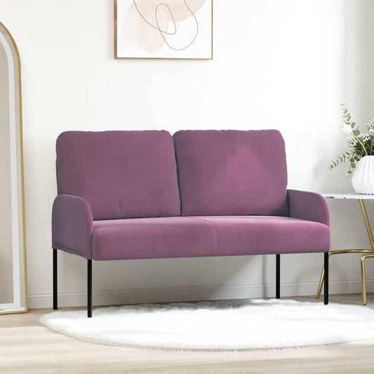 Kanapék párnával 110cm Lila Furnér