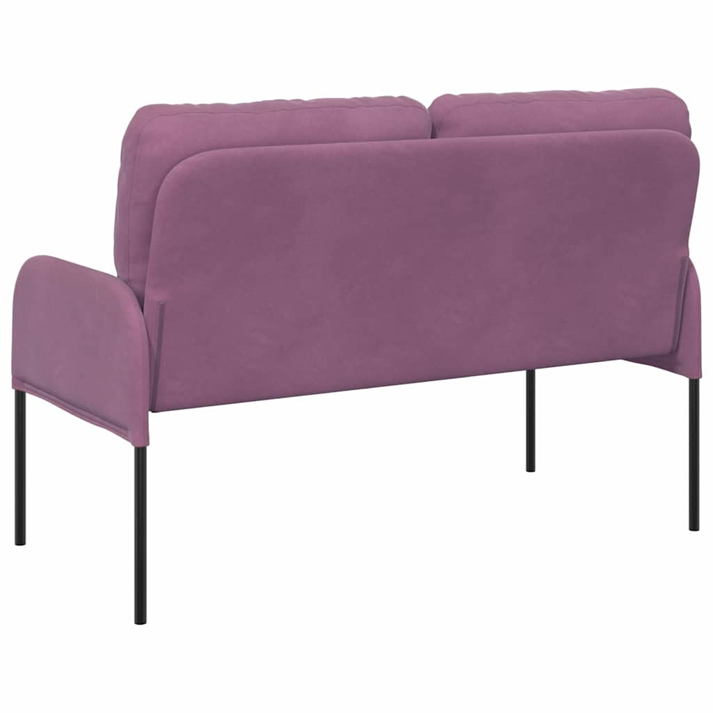 Kanapék párnával 110cm Lila Furnér